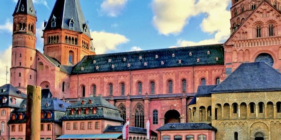 A picture of the German city Mainz