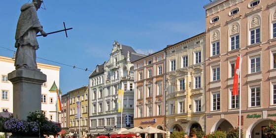 Marktplatz in Rosenheim