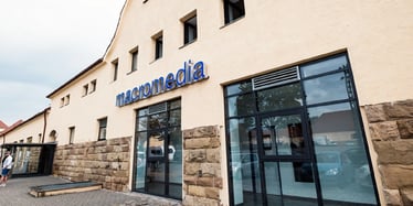 Gebäude der Macromedia Hochschule