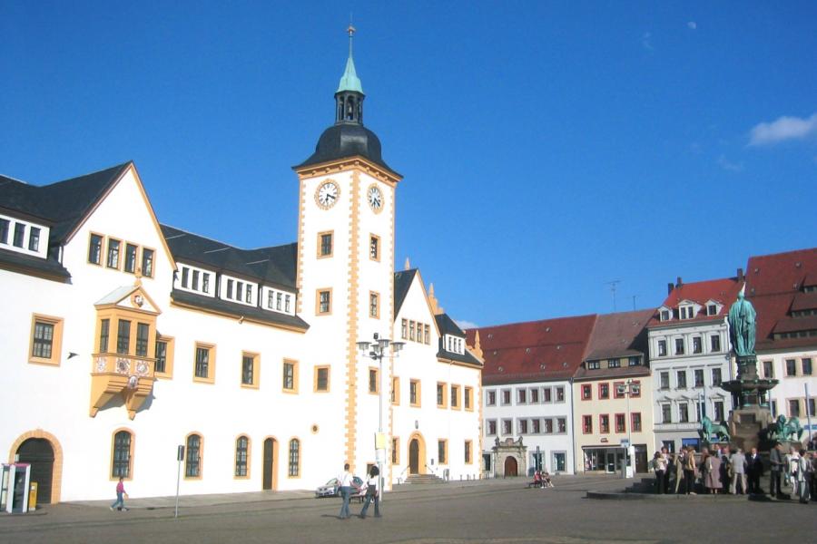 Marktplatz Freiberg