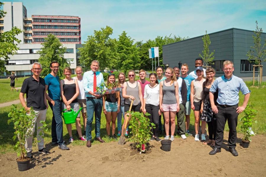 Garten Projekt der Hochschule Bochum