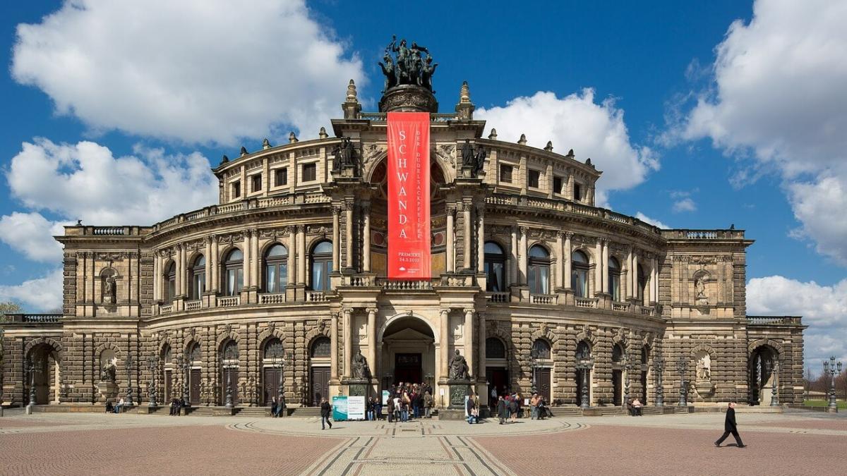 The Semperoper in Dresden